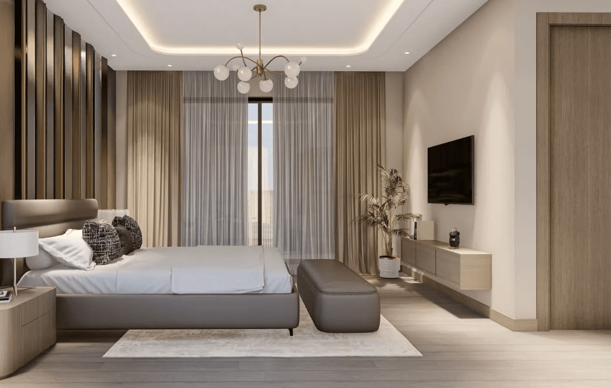 Heaven 20 Heights — modern bedroom