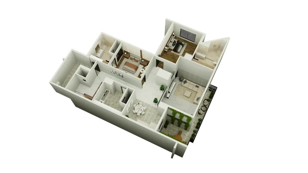 Exclusive Penthouse floor plan